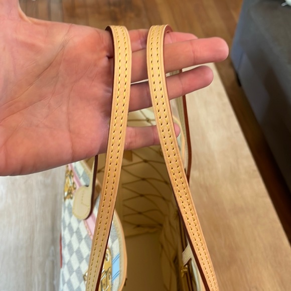 Louis Vuitton Damier Azur Summer Trunks & Bags Neverfull MM🌟LE🌟PRISTINE🌟 - Picture 11 of 15